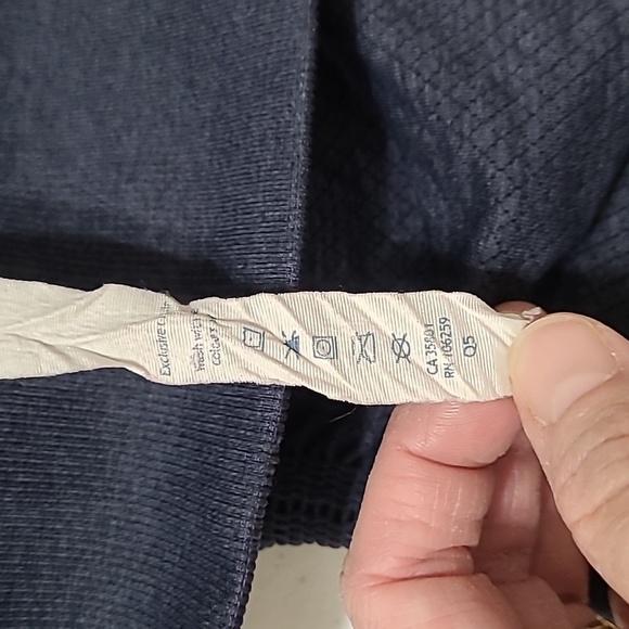 Lululemon Athletica In the Flow II Crop Navy Blue Leggings size 6 - Picture 6 of 8